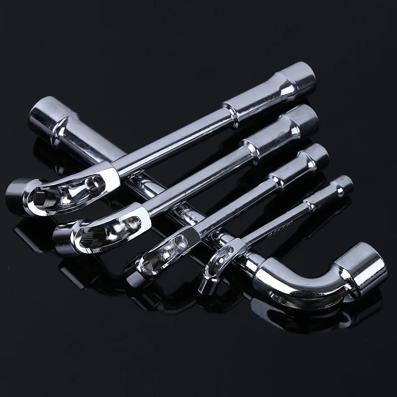 L Type Perforated Wrench Multi Size Wrench For Car Repair Tools Through
