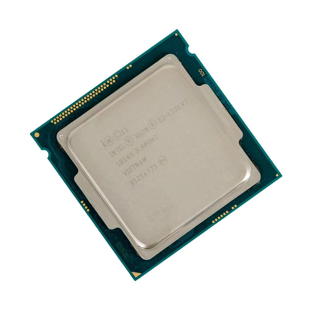 Intel Core E3-1231 V3 настольный процессор E3 1231 V3 Quad-Core 3,4 ГГц 8 Мб L3 Кэш LGA 1150 сервер, используемый для Процессор