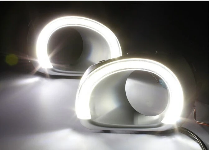 

LED car DRL For S-Ubaru Outback 2010 2011 2012 Daytime Running Light fog lamp,fog lights cover ,car styling accessories, 2 pcs