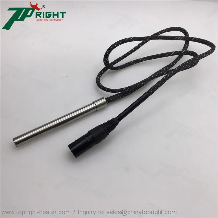 120v 200w cartridge heater built in thermocouple with 5pins plugin