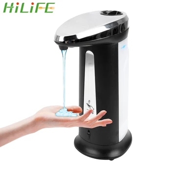 

HILIFE Hands Cleaning 400Ml Intelligent Sensor Sanitizer Dispenser Automatic Liquid Soap Dispenser Touchless