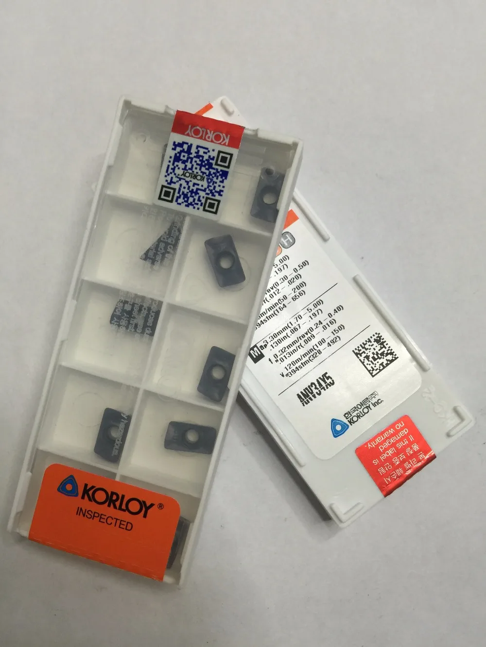 original KORLOY APMT1135PDR KF5800 Cemented carbide inserts CNC milling