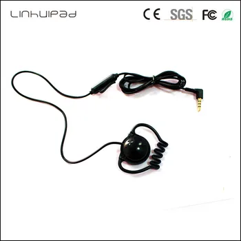 

Linhuipad F-02 3.5MM stereo Ear Hook Earphone cheap headphone Tour Guide System For Visit Tourism Conference Teaching Training