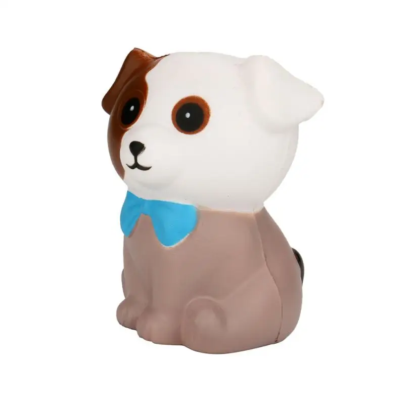 

2018 Hot Sale Original Kawaii skuishy Spotted Dog Cream Bread Scented Slow Rising Toy Pendant Phone Straps Stretchy Kid Gift 6.1