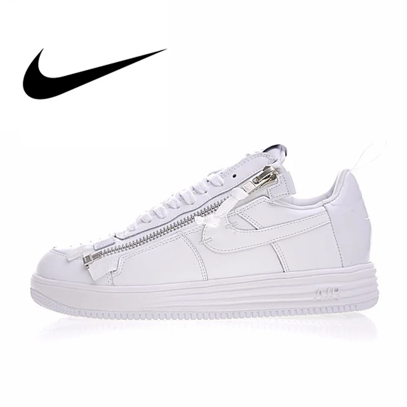 

Original Authentic Nike Lunar Force 1 X ACRONYM Men's Skateboarding Shoes Sport Sneakers Comfortable 2018 New Arrival AJ6247-100
