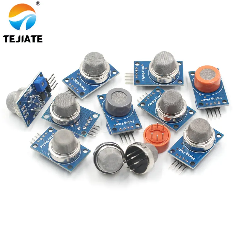 

MQ Series Sensors MQ-2 Use for Detecting: Combustible gas such as LPG, butane, methane, alcoho MQ Socket Base MQ-135 Probe head
