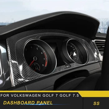 

For Volkswagen Golf 7 Golf 7.5 Car Styling Dashboard Panel Cover Trim Frame Sticker Interior Accessories