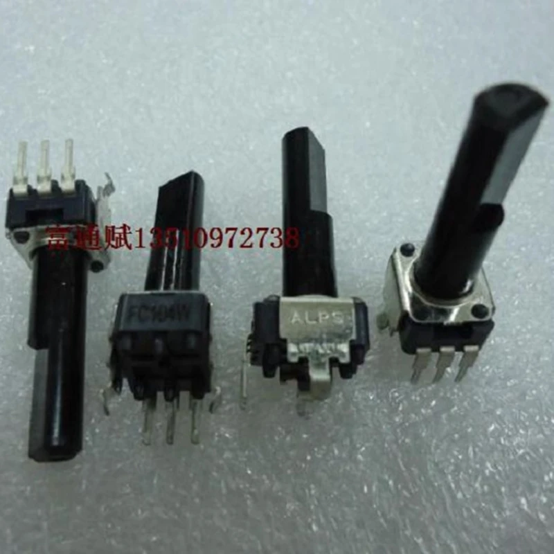 

Mixer potentiometer R09 type W100K C50K height 30MM handle length 23MM