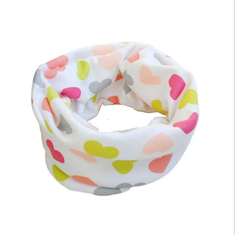 cotton new star heart car horse O ring baby scarf kids winter warm collars boys girls neckerchief accessories children wear hats