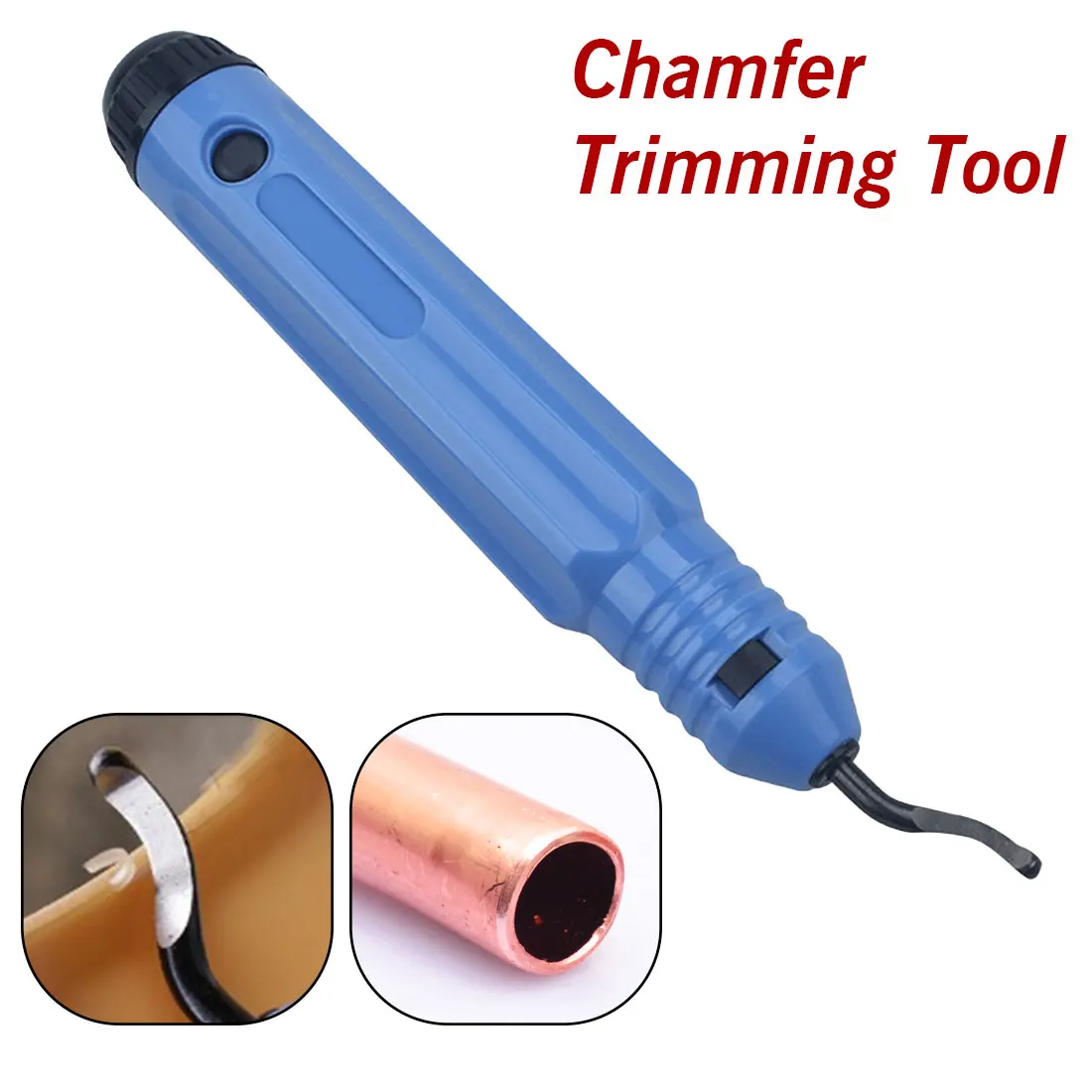 

Professional Burr Trimming Cutter Hand Deburring Tool Mini Refrigeration Copper Tube Pipe Cutter Edge Removing Tools