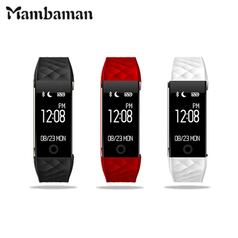 2017 Mambaman New Original S2 Smart Band Anti lost Smartwatch Heart Rate Monitor Notification Gps Sport