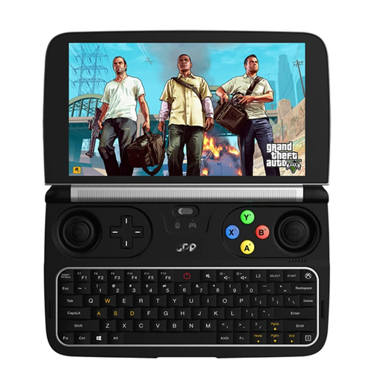 Предпродажа GPD WIN 2 карманный мини ПК компьютер Ноутбук портативная игровая консоль 6 дюймов H-IPS экран система Win 10 8 ГБ/128 Гб SSD