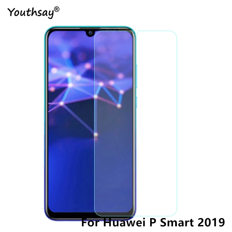 2 шт. Защитная пленка для экрана из закаленного стекла Huawei p smart 2019|Защитные стёкла