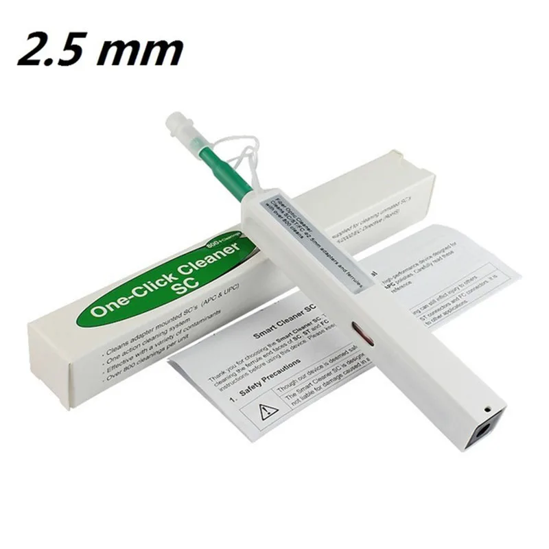 Opticcleaning25mm800timesftthOneClickotdrFiberOptic