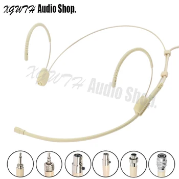 

Unidirectional Cardioid Condenser Mic Head Wearing Headset Microphone for Shure Audio Technica Sennheise MiPro Wireless System