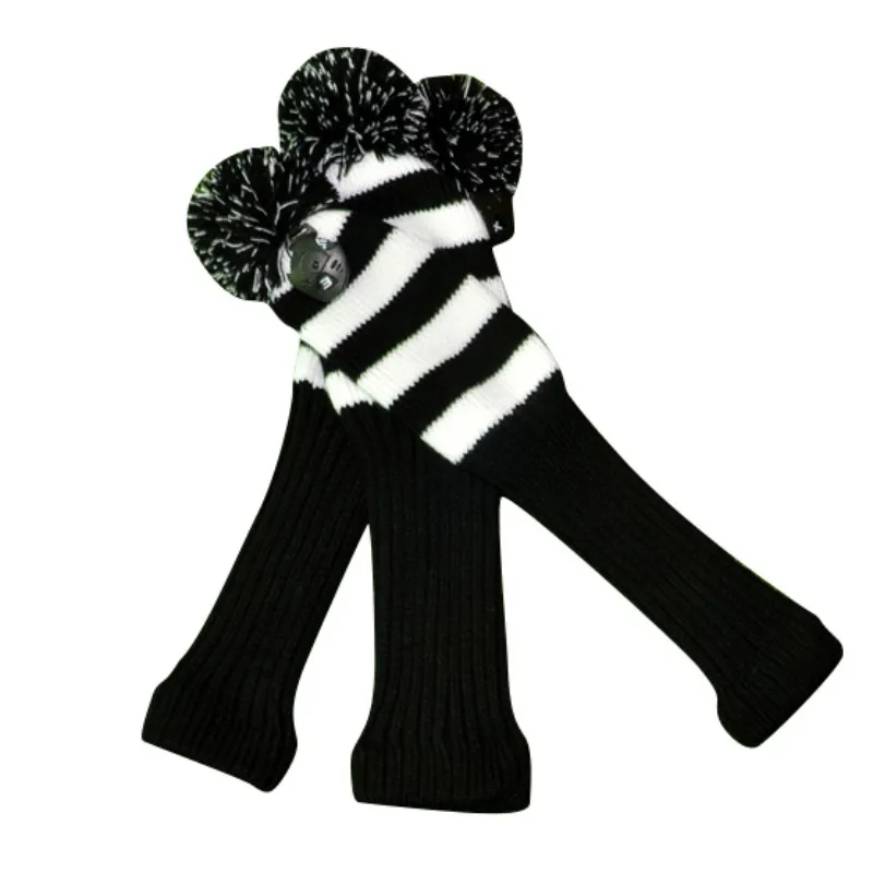 3 قطعة/المجموعة غولف رئيس نادي يغطي الصوف حك نوادي الغولف مجموعة سائق 3 #5 # الخشب الممر السالك رئيس الأغطية