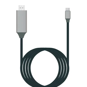 

USB C to HDMI Cable, USB Type C to HDMI Cable 4K@30HZ 2M for Galaxy Note 8, 2017 Macbook Pro, 2016 MacBook Pro, ChromeBook Pixel