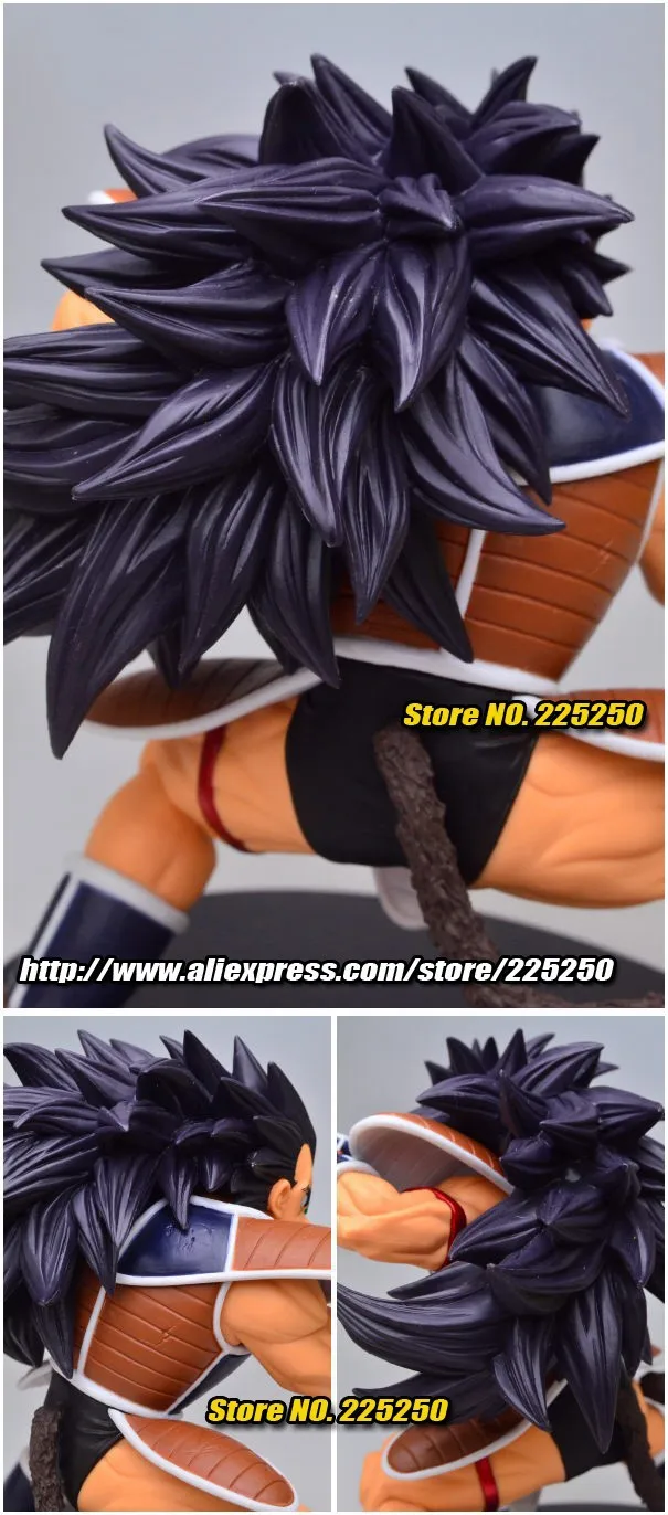 Обувь для косплея; аниме «Драконий жемчуг Z/Кай " Banpresto скульптуры Zoukei Tenkaichi Budoukai 5 игрушечные фигурки-Raditz
