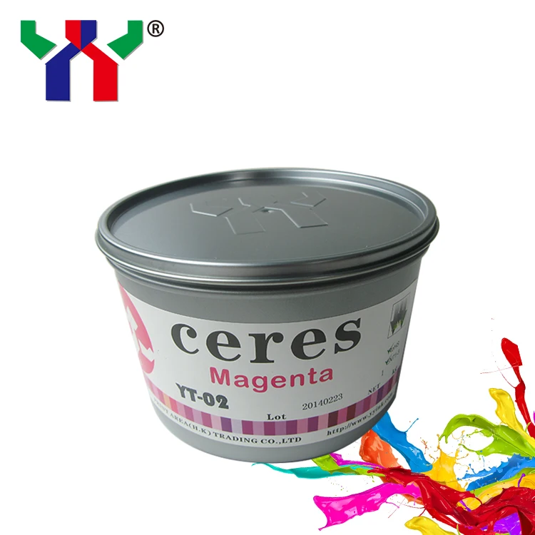 

Ceres YT-02 Magenta Offset Printing Ink Reasonable Price Ink