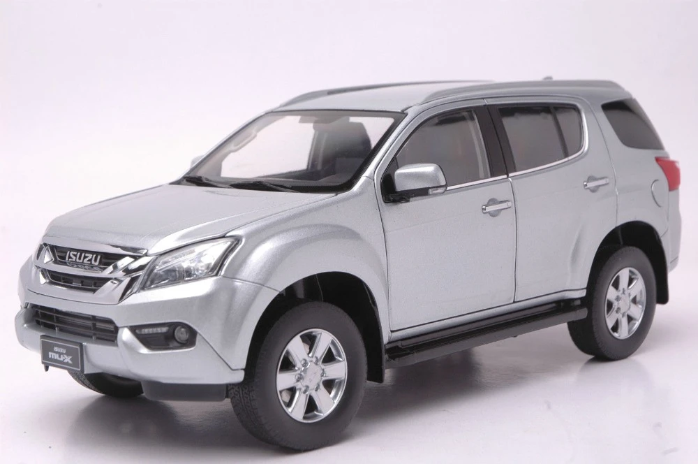 Details about  / 1//18 Scale ISUZU MU-X SUV 2018 Grey Diecast Car Model Toy Collection Gift Toy