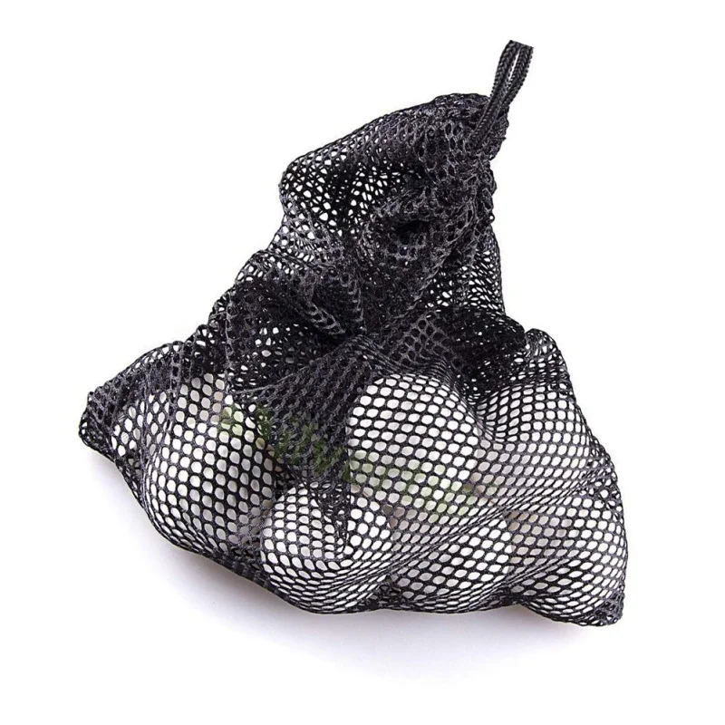 Для Гольфа, тенниса сетчатый мешок для спорта на открытом воздухе сетчатая нейлоновая сумка для гольфа удерживает до 45 шариков держатель для мячей для гольфа для хранения