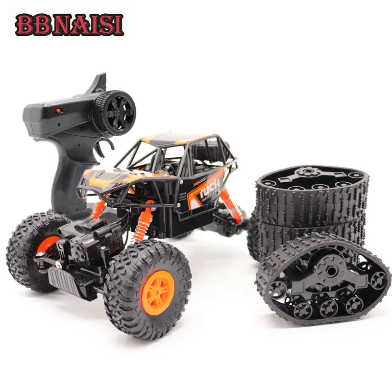 

1:16 2.4Ghz RC Remote Control Toy Cars with Changeable Wheels High Speech RC Toy Car RC Dirt Bike Offroad 4WD 4x4 Toy Car