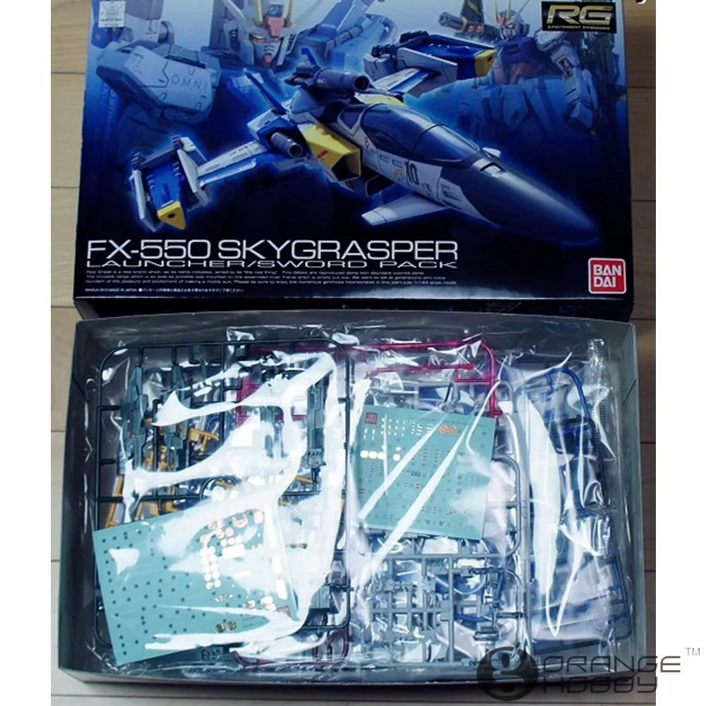 OHS Bandai RG 06 1/144 FX-550 Sky Grasper Launcher/меч пакет сборки пластиковая модель Наборы о