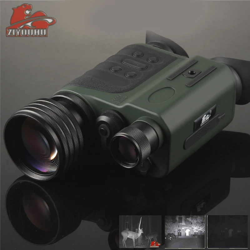 ZIYOUHU цифровой HD инфракрасный прицел ночного видения День Ночь просмотр камеры 6-30x50 очки-бинокль для охоты wifi подключен