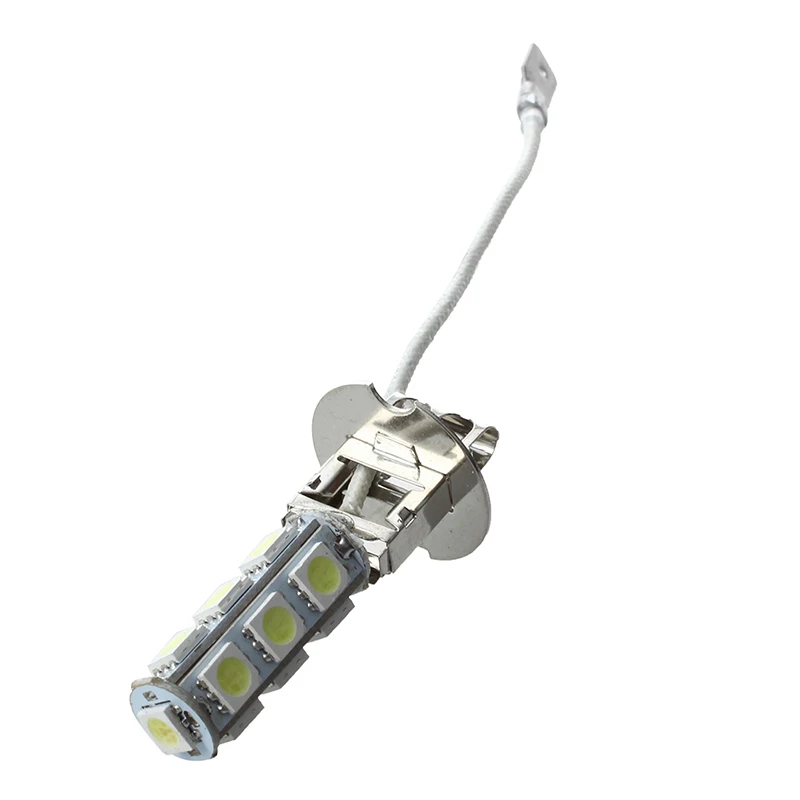 2 X H3 5050 SMD 13 светодиодный Белый Автомобильный светильник лампа|Передние LED-фары