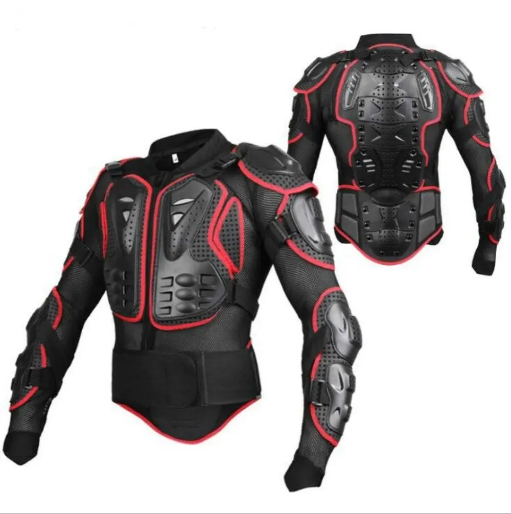 

Motorcycle MX Full Body Armor Jacket Protective Pro Street Motocross ATV Guard Shirt Spine Chest Shoulder Protection Riding Gear