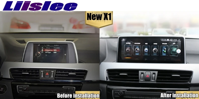 Android 7.1 Navi CarPlay 10.2 INCH 2G RAM Liislee For BMW X1 F48 2012~2018 Original NBT EVO System Car Multimedia GPS Navigation 2