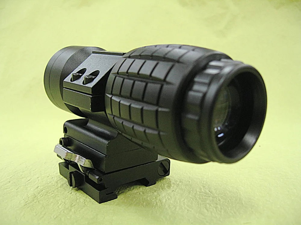 

Tactical Scope 3X Magnifier Riflescope with Flip to Side Mount Fit Aim - point Scope Sight for Hunting