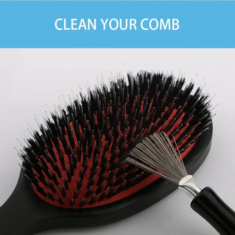 Hair Brush Comb Cleaner Tools Easily Removes Hair And Deposits From