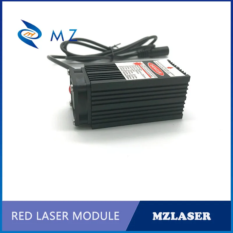 Лазерный лабиринт лазер 638nm 500 mw красный силовой лазерный модуль ACC управляет лазерным модулем вентилятор для рассеивания тепла