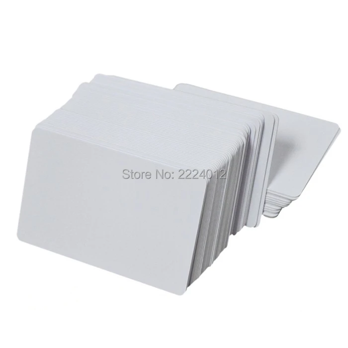 Премиум чистые карточки из ПВХ для ID значков принтеры качество графического белый пластик CR80 30 Mil для Zebra, для Fargo Magicard принтеры