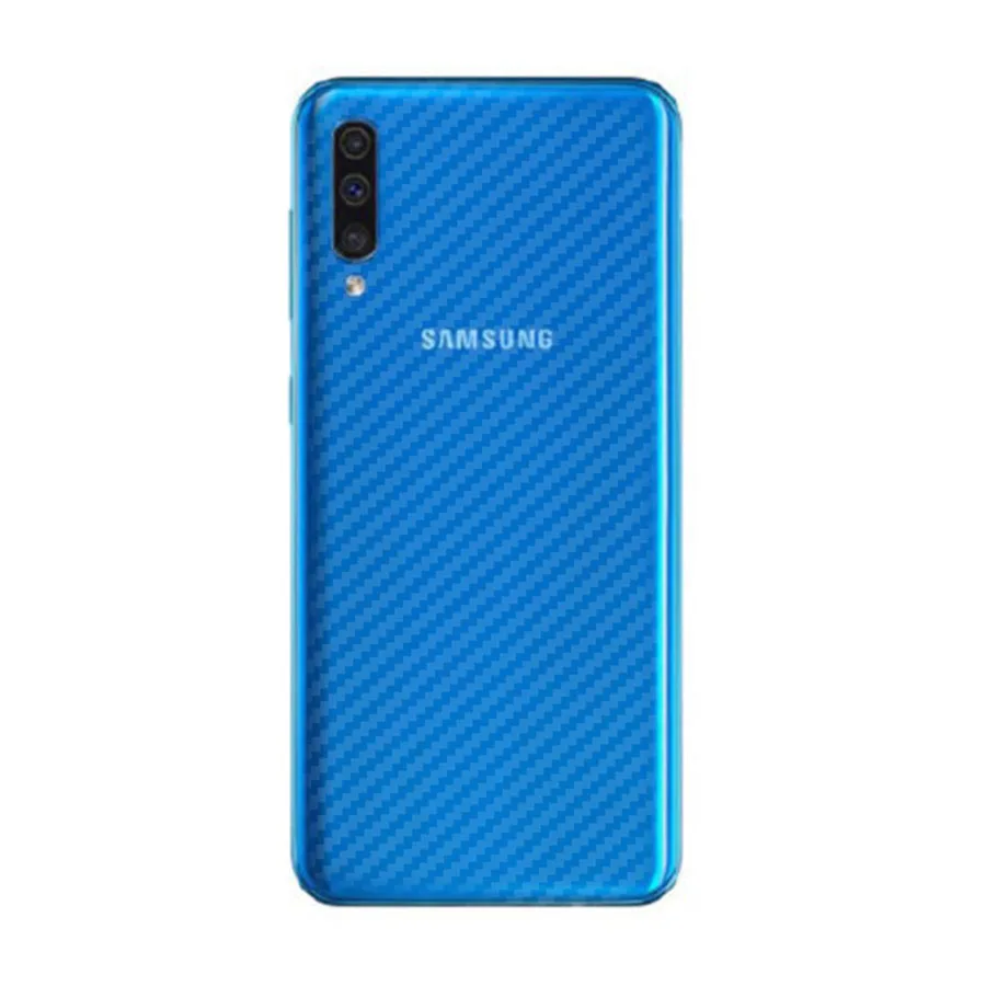 5 шт./лот 3D углеродное волокно протектор экрана для samsung Galaxy A50 A 50 SM A40 A505FD SM-A305F задняя крышка Защитная пленка