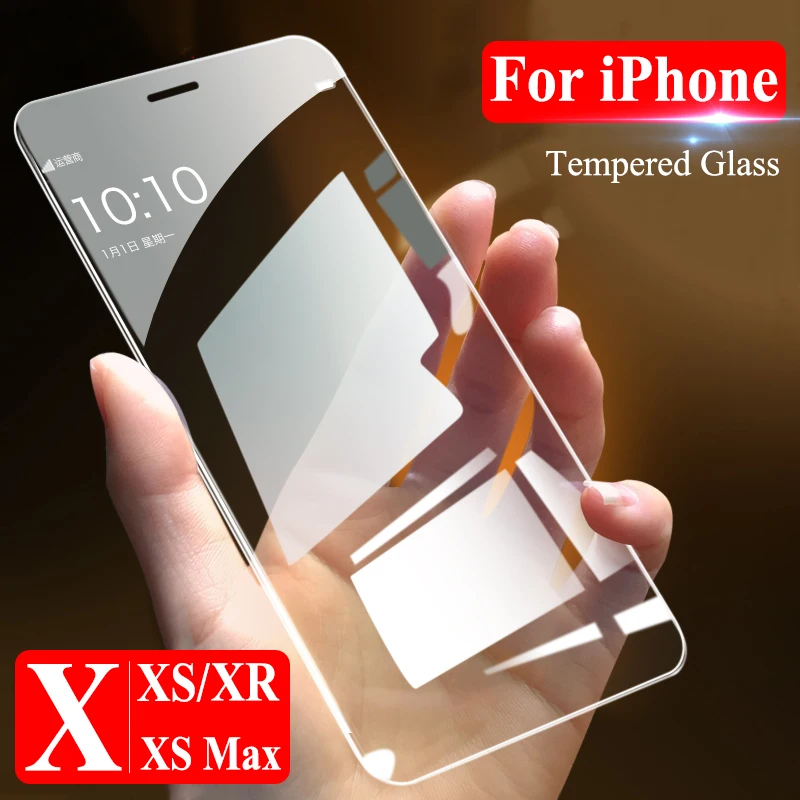 Защитное стекло для iPhone X XR XS Max RX RS S R Aphone закаленное 10S 10R Защитная пленка экрана