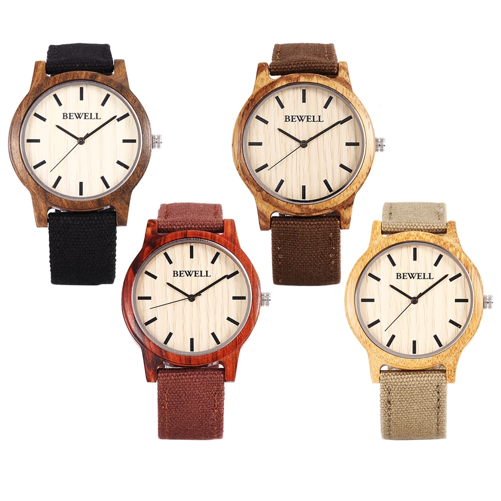 Деревянные кварцевые часы Bewell для мужчин и женщин|watch small wrist men|watch flashwatch silicon |