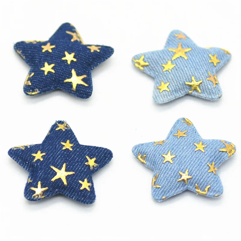 45mm Star Fabric PatchesSewing on Garment Fabric PatchesDIY Apparel