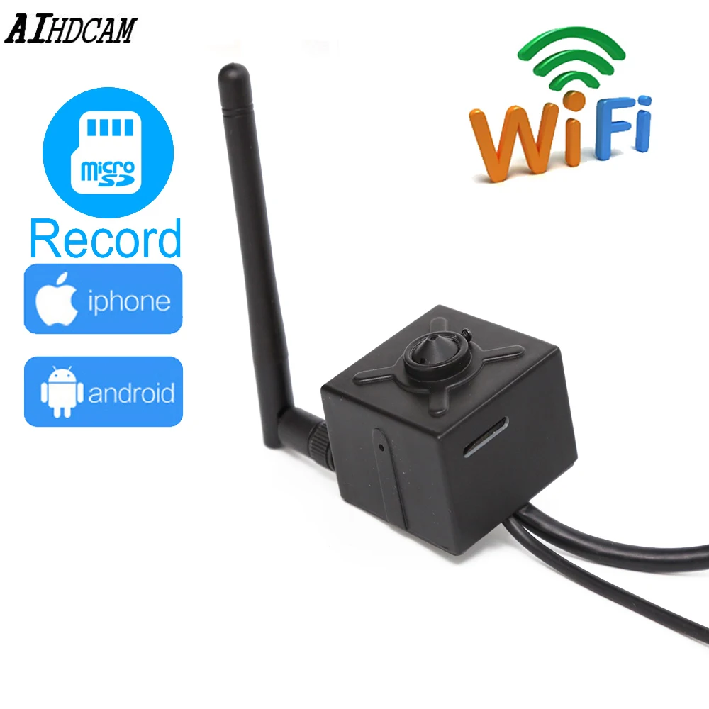 HAIHDCAM бренд 1MP мини ip камера 3 6 мм объектив 720P маленькая Wifi сетевая Поддержка