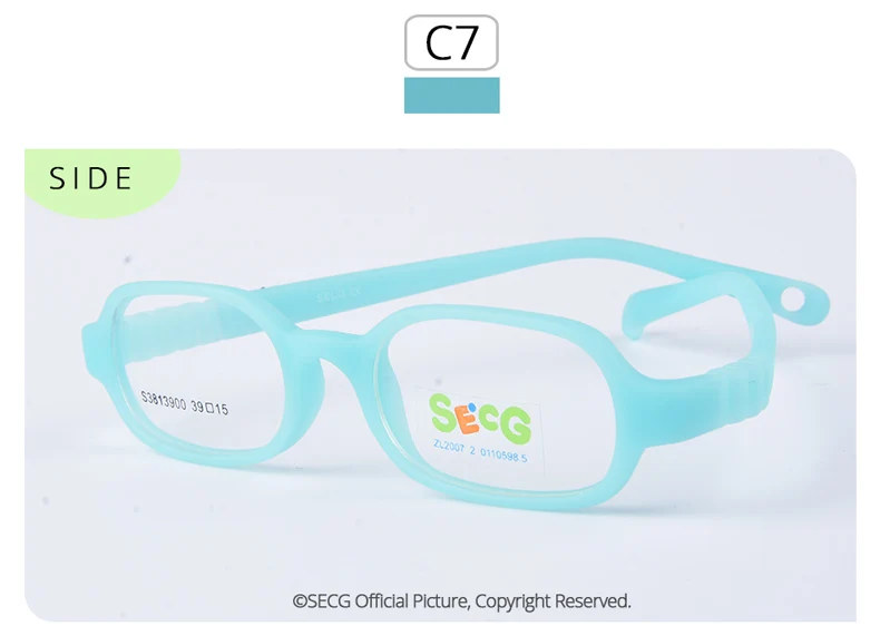 Оптический оправа для детских очков силиконовые для зрения очки дети близорукость красочная смола детские очки