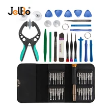 JelBo 45 in 1 Mobile Phone Repair Tool Screwdriver Repair Tool Set LCD Screen Opening Plier Suction Cup for iPhone