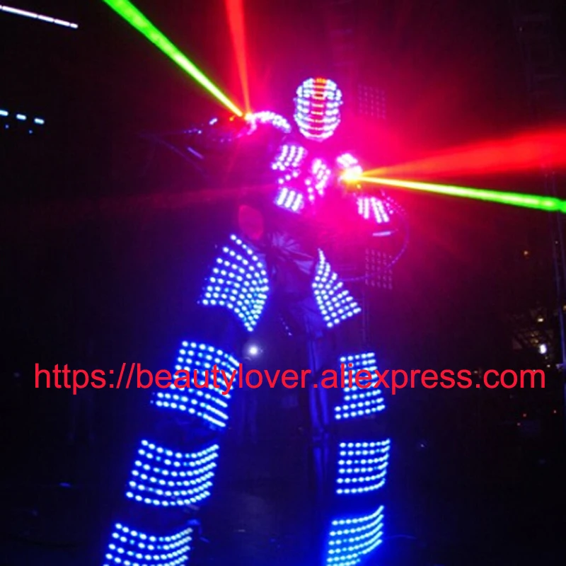 Free-Shipping-LED-ROBOT-LED-ROBOT-SUIT-COSTUMES