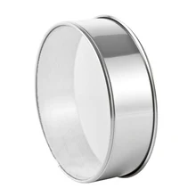 1 шт., сито из нержавеющей стали для муки, дуршлаг, ситечко для масла из тонкой сетки, фильтр сахара для кухни XB 66