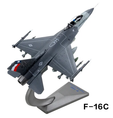 1/72 масштаб игрушечные модели самолетов США F-16C F16D боец Сокол литой металлический самолет модель игрушки для коллекции подарков - Цвет: F-16C