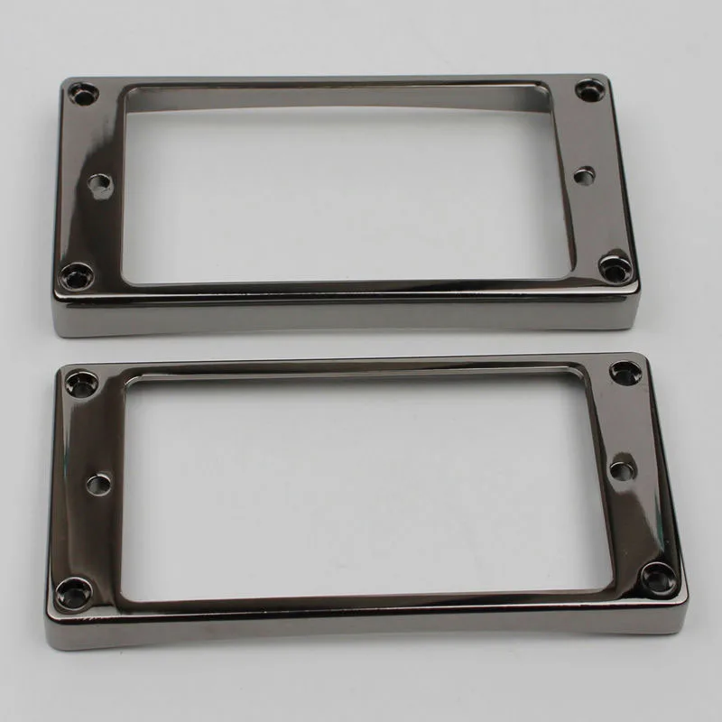 1 комплект Smoky black Humbucker Монтажное кольцо для захвата шеи и моста изогнутое