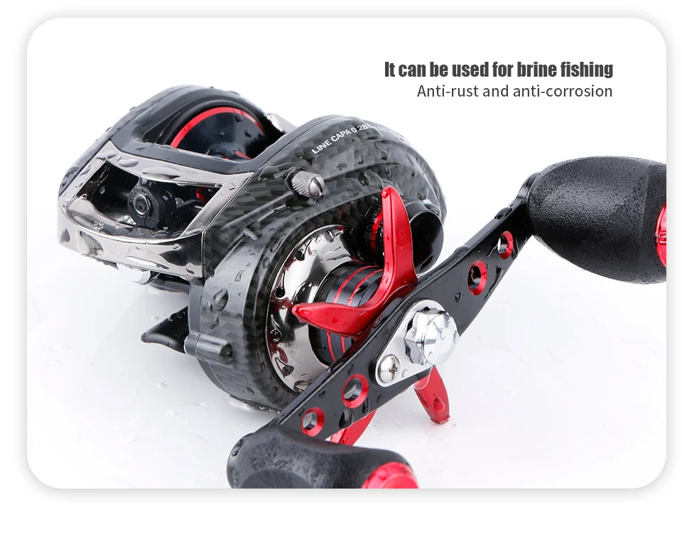 Carretel de Arremesso de Alta Carretel de Pesca Equipamento de Pesca Angryfish Velocidade Fundição Longa 221g Max Arraste Power 8 kg Carpa Dropshipping 6.3: 1 17 High Quality Esporte e Lazer