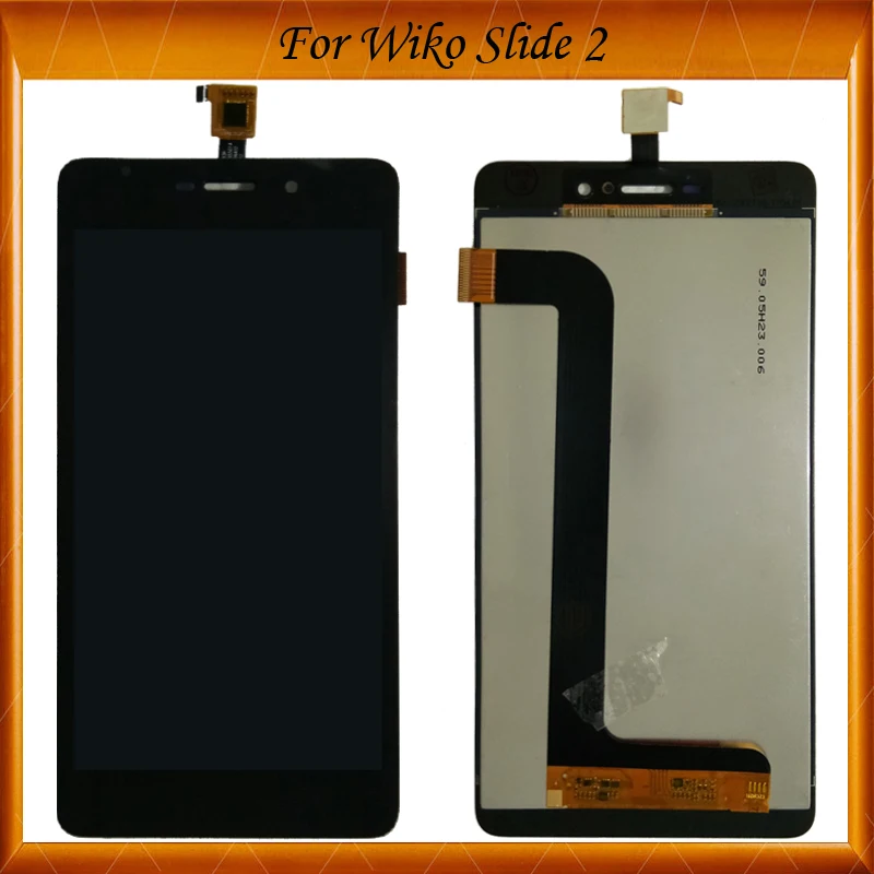 

100% Tested OK LCD Display Screen For Wiko Slide 2 LCD With Touch Panel Digitizer Screen Assembly IN Stock