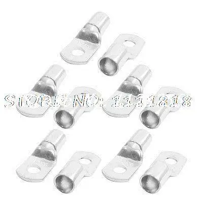 

10 Pcs SC95-10 Model Copper Non-insulated Lug Cable Terminal 10.5mm Stud