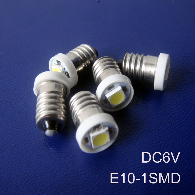 

High quality 6V 6.3V E10 Led Instrument Light,E10 Led Bulb Lamp Light Led E10 Indicator Lamp Pilot Lamp free shipping 10pcs/lot